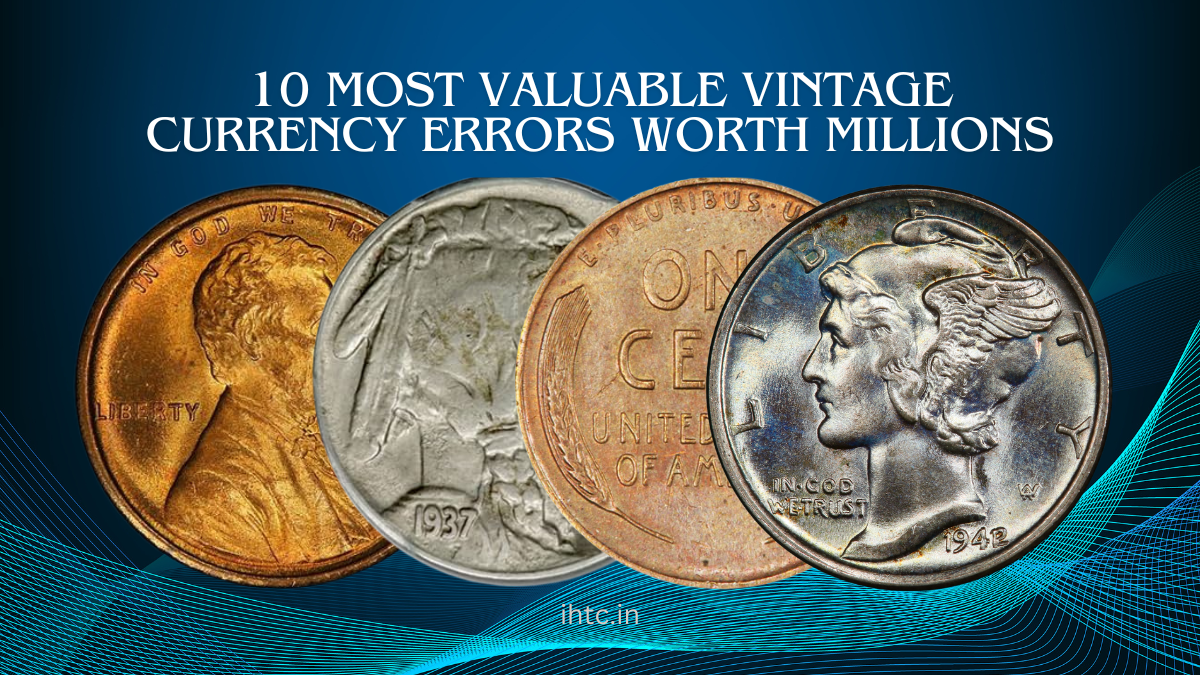 10 Most Valuable Vintage Currency Errors Worth Millions